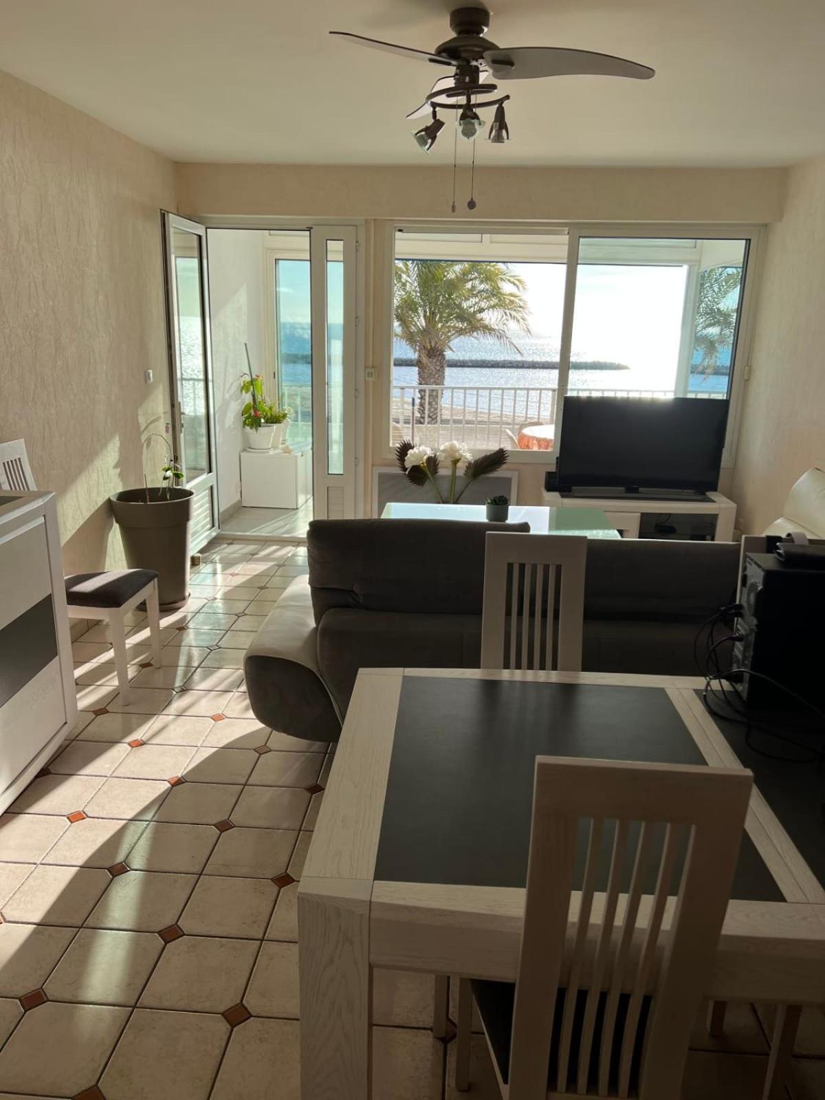 Appartement Mar E Souleu Avec Terrasse Et Vue Mer Au Grau Du Roi 勒格罗-迪鲁瓦 外观 照片